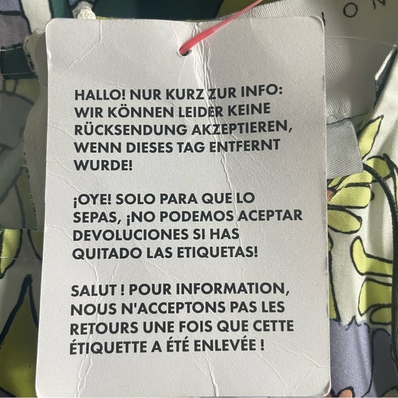 ASOS Floral Midi Dress - Green and Purple - Picture 9 of 12